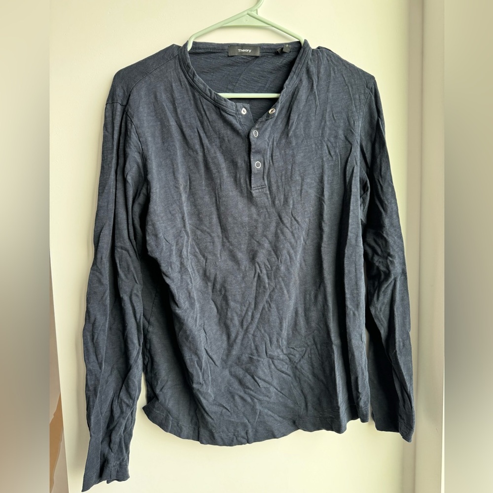 Mens Theory Long Sleeve